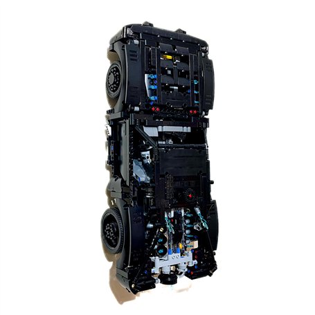 3Dudes & Dad Support mural compatible avec LEGO® Technic Batman Batmobile™ – Crochet de rangement conçu sur mesure pour l'ensemb