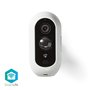 NEDIS SmartLife Caméra IP Rechargeable Wi-FI avec capteur de Mouvement PIR pour l'extérieur/Full HD 1080p