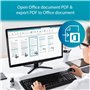 Readiris PDF Standard Éditeur logiciel PDF professionnel – Licence à vie – Numériser, OCR, Modifier, Protéger, Annoter, Exporter