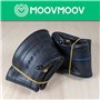 MOOVMOOV Chambres à air 255x80 (10x3) avec Valve coudée 45/90 pour Trottinette Électrique - Compatible Pneus Gonflables 10 pouce