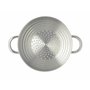 Artame, ART32956, Passoire Cuit Vapeur Multi-Diamètre Inox Avec Couvercle en Verre, Ø16Cm à Ø24 Cm