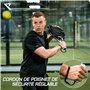 RYZE Raquette de Padel 100% Fibre de Carbone - Puissance + Contrôle Maximum - Padel Raquette avec EVA Pro Flex - Structure Légèr