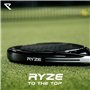 RYZE Raquette de Padel 100% Fibre de Carbone - Puissance + Contrôle Maximum - Padel Raquette avec EVA Pro Flex - Structure Légèr