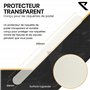 RYZE Protection Raquette de Padel Transparent - Surface Rugueuse - Protecteur Raquette de Padel en Pack de 2 - Matériau Résistan