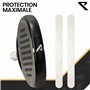 RYZE Protection Raquette de Padel Transparent - Surface Rugueuse - Protecteur Raquette de Padel en Pack de 2 - Matériau Résistan