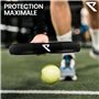 RYZE Protection Raquette de Padel Transparent - Surface Rugueuse - Protecteur Raquette de Padel en Pack de 2 - Matériau Résistan