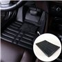 NICOLIE 1 Pièces Universel Noir PVC Tapis De Sol De Voiture Tapis Talon Pied Tapis Pédale Patch Couverture 23X15 Cm Tapis De Voi