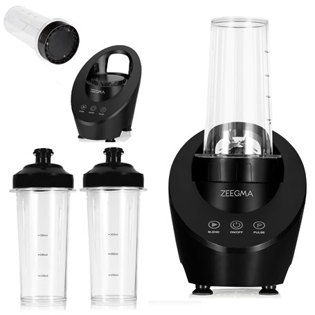ZEEGMA VITAMINE FERRO Blender Électrique pour Cocktails et Smoothies