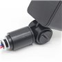 Retoo Détecteur De Mouvement Extérieu, IP44, Orientable À 180° Capteur, 240V, Charge Maximale 1200W, Portée 12 M, Trois Paramètr
