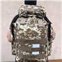 Retoo Sac à Dos Style Militaire 50L Grand Volume Sac à Dos Multifonction pour École Trekking Randonnée Camping Voyage Pêche Esca