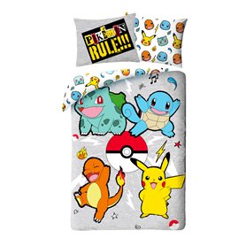 Parure de Lit Pokemon pour Enfant