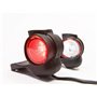 Web Truck 2 x LED feu de gabarit feu de Position Suspendu 12-24V, 3 Couleurs : Blanc, Rouge, Orange pour Camion Voiture remorque