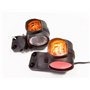 Web Truck 2 x LED feu de gabarit feu de Position Suspendu 12-24V, 3 Couleurs : Blanc, Rouge, Orange pour Camion Voiture remorque
