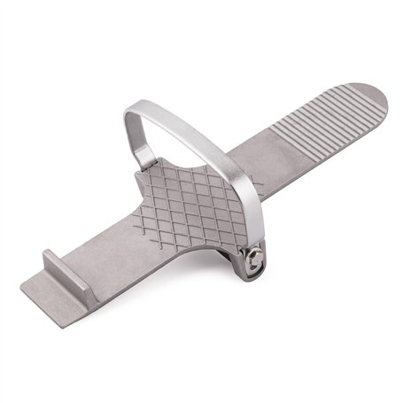 MIVOS Lève-plaques le métal de plâtre - Support de plaque de pied - Outil de support de plaque - Lève-planches - Chargeur de pal