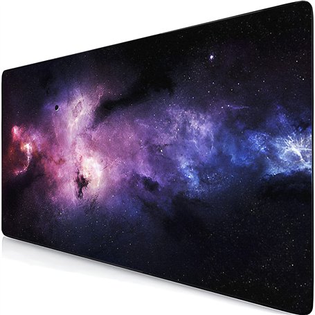 Retoo Tapis de souris de jeu XXL - 800 x 400 mm - Grand sous-main antidérapant - Améliore la vitesse et la précision - Motif cos