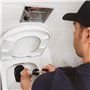 Retoo Déboucheur à ventouse Déboucheur ventouse de canalisation pour WC Toilette Dégager le Blocage des Tuyaux Déboucheur ventou