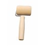 Wooden World - Rouleau à pâtisserie pour biscuits tarte petit rouleau en bois avec manche 7 cm