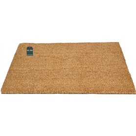 KOTARBAU® Paillasson antidérapant en fibre de coco - Couleur naturelle - 35 x 60 cm