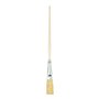 M7 Lot de 5 Pinceaux 3 Plats 2 Ronds 0" 3/4" 1,5" 2" 4" Série 03 pour Travaux de Peinture avec Peintures et Vernis Couverture Un