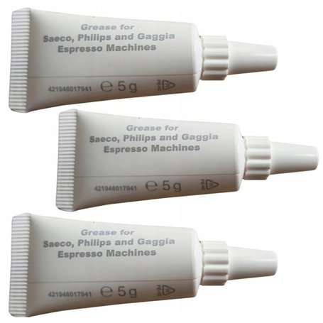 Compatible avec Saeco Philips Incanto PicoBaristo Odea Talea Syntia XSmall Exprelia Minuto Xelsis Moltio LatteGo Lot de 3 lubrif