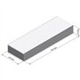 SENSEI® 8 Pièces Aimant Néodyme Rectangulaire 30 x 10 x 4 mm – Gros Aimant Puissant Plat avec une Force de 5,4 kg – Super Aimant