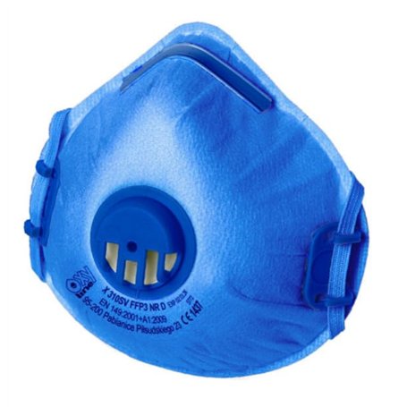 Oxyline 10x X310SV FFP3 NR D demi-masque anti-poussières jetable