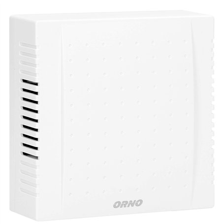 ORNO Quarto AC Sonnette Filaire Electromécanique Deux Sons 230V 80 DB sans Transformateur Intégré Blanc Neige