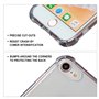 Hually Coque iPhone SE 2022/ SE 2020, iPhone 7/ 8 Transparent Doux Souple Extrêmement Antichoc Bumper TPU Silicone Etui pour iPh