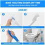 Haokaini Aides à La Toilette Outils Pliage à Long Manche Essuyez Confort Aides à La Toilette Auto-Assistées Papier Hygiénique Po