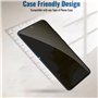 [2 Pièces] Anti-Espion Verre Trempé pour Samsung Galaxy S22 Plus, Protecteur D'écran de Confidentialité, 9H Dureté Film Protecte