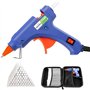 Dweyka Pistolet à Colle Chaude 75pcs Bâtons Chauffrage Rapide et Sûr Pistolet à Colle 20W