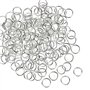 Keys-Cut - Pack de 100 Anneaux en Nickel pour Porte-Clés - 25 mm chacun
