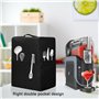 Housse pour Ninja SLUSHi Machine à Boissons Glacées, Housse de Protection Anti-poussière étanche Plusieurs Poches pour Ninja FS3