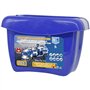 Wise Block W Jeu de Construction - 8 in 1 Police Command Bucket Value Set 703 Piece Kit