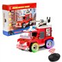 Wise Block W Voiture Télécommandée Jeu de Construction - Moteur de Pompier Télécommandé