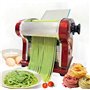 Machine à Pâtes Électrique avec Rouleau à Pâtes et Double Lame en Acier Inoxydable