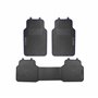 SPARCO SPF500BL Lot de 3 Tapis de Sol universels avec Pont arrière Noir/Bleu