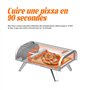 BIGHORN Four à pizza au gaz portable,pieds pliable;four à pizza portable