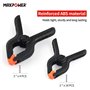 MAXPOWER Pince a Ressort 22-Pièces,Pince de Serrage 60 mm x 18 Pièces et 85 mm x 4 Pièces Pince Bricolage Plastique,Pince à Ress