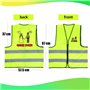 BETESSIN Gilet Futur MariéGAME OVER en Jaune Fluo Déguisement EVG Homme Accessoire Drôle Idée Cadeau Enterrement de Vie de Garço