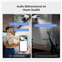 EZVIZ 8MP (4MP+4MP) Caméra Surveillance WiFi Extérieure à Double Objectif, Caméra Extérieure 360°, Vision Nocturne Couleur, Déte