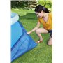 Tapis de sol carré 488 x 488 cm pour piscine hors sol Fast Set™, Steel Pro Max™, Power Steel™, Hydrium™, Bleu
