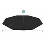 Bâche 4 saisons 401 cm pour piscine hors sol ronde diamètre 396 cm ou 360 cm
