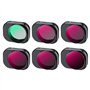 K&F Concept Filtre CPL+ND4&PL+ND8&PL+ND16&PL+ND32&PL+ND64&PL Compatible avec DJI Mini 4 Pro Nano-revêtements Étanche Anti des Ra