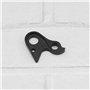 The Lord of the Tools Mech Crochet de dérailleur arrière de vélo en métal compatible avec Haibike, Hardseven, Fullseven - Noir