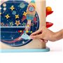 Hape Cube de Motricité Magique - Centre d'Activité Enfant 1 an - 5 Faces d'Activités - Animaux, Formes, Labyrinthe, Balles en Bo