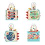 Hape Cube de Motricité Magique - Centre d'Activité Enfant 1 an - 5 Faces d'Activités - Animaux, Formes, Labyrinthe, Balles en Bo