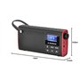 Avantree SP850 - Radio FM & Lecteur Audio Micro SD, Enceinte Filaire & sans-Fil Bluetooth 3-en-1, Mémorisation & Scan Automatiqu