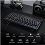 Redragon K515 Shiva Clavier de jeu à membrane RVB, 98 touches, toucher mécanique avec interrupteur linéaire, touches macro et mu