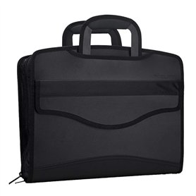 LY® Sac d'Affaires MultiFonction Grande Capacité Pour Homme Commercial Trieur A4 Serviette Porte-documents Sacoche Pour MacBook